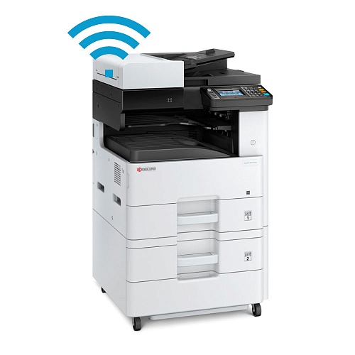 МФУ Kyocera ECOSYS M4125idn с лотком для бумаги и модулем Wi-Fi